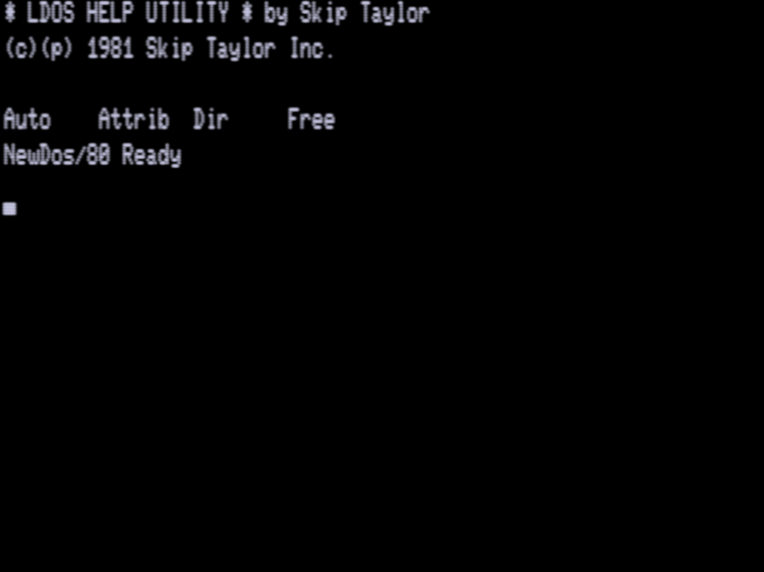 Screen shot